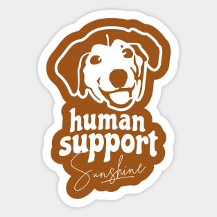 Human support sunshine, memes Sticker